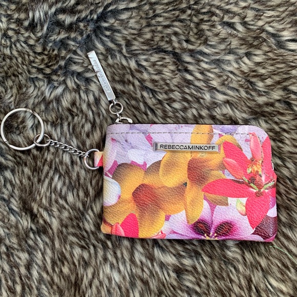 NWT REBECCA MINKOFF Floral Mini MAC Purse - Picture 7 of 8